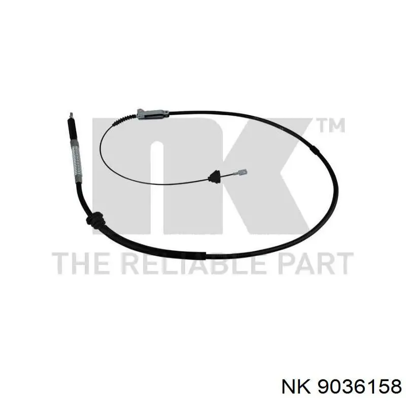 9036158 NK cable de freno de mano delantero