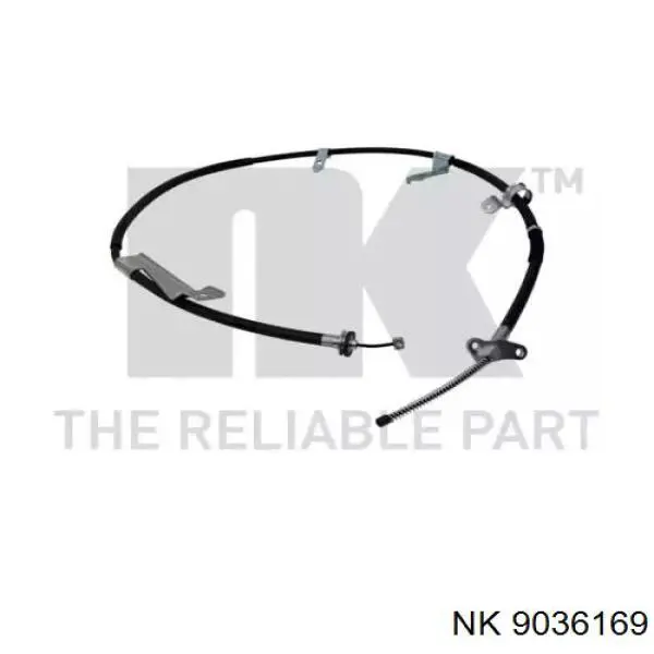 9036169 NK cable de freno de mano trasero izquierdo