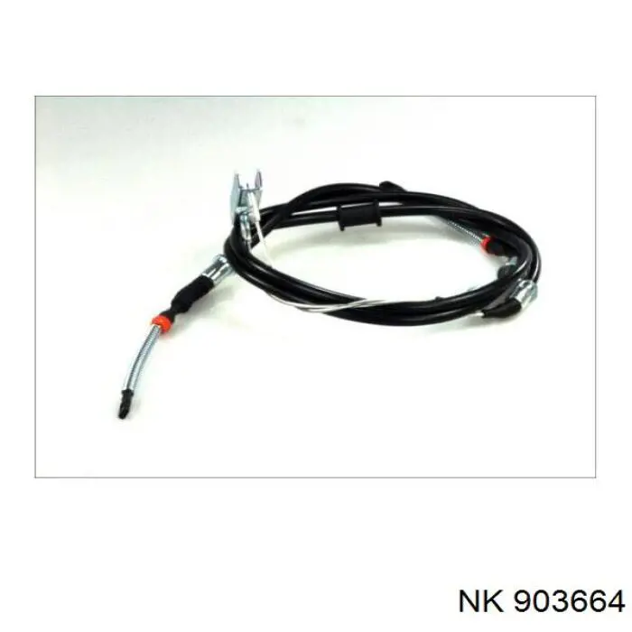 903664 NK cable de freno de mano trasero derecho/izquierdo