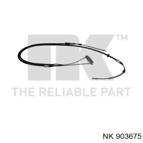 Cable de freno de mano trasero derecho/izquierdo 404001 Beca Cables