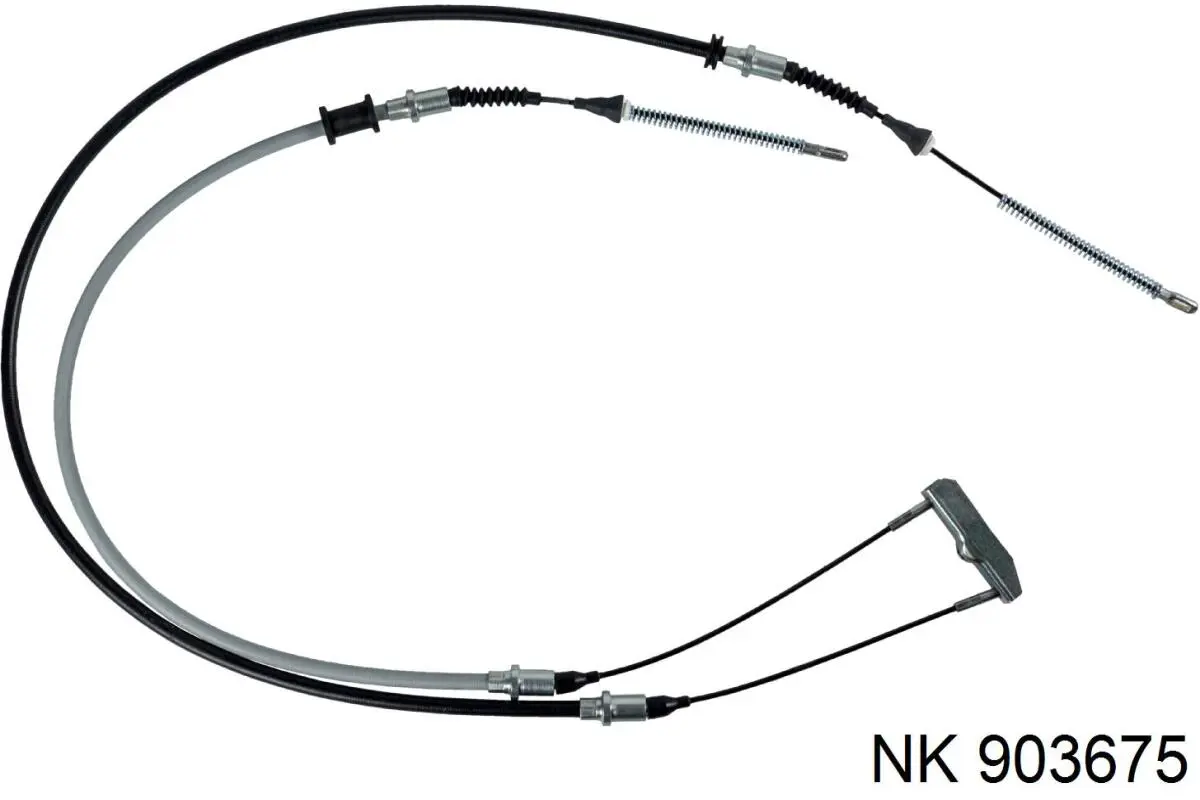 903675 NK cable de freno de mano trasero derecho/izquierdo