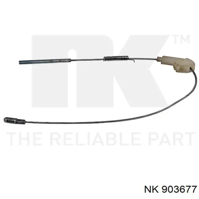 903677 NK cable de freno de mano trasero izquierdo