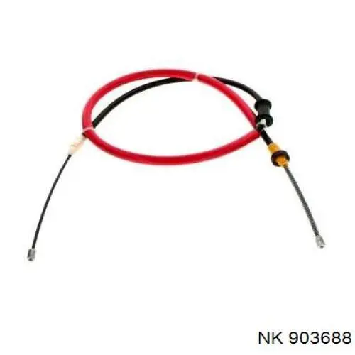 903688 NK cable de freno de mano trasero derecho/izquierdo