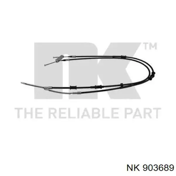 Comprar 903689 NK Cable de freno de mano trasero derecho/izquierdo