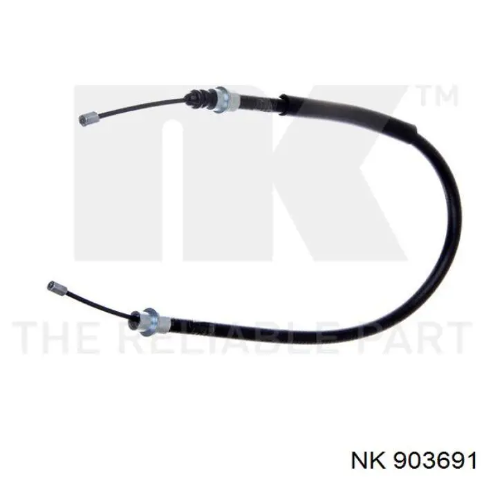 Comprar 903691 NK Cable de freno de mano trasero derecho/izquierdo