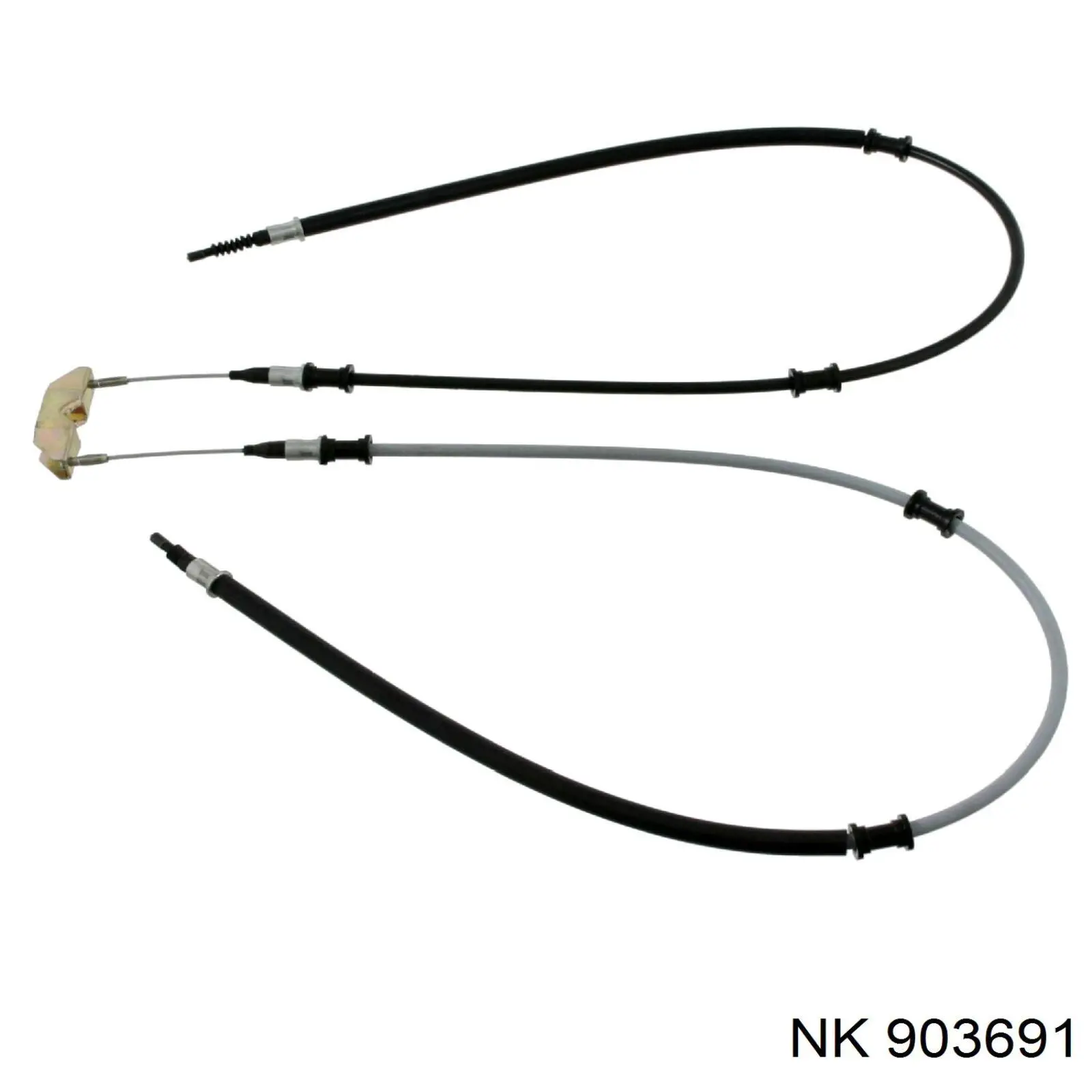 903691 NK cable de freno de mano trasero derecho/izquierdo