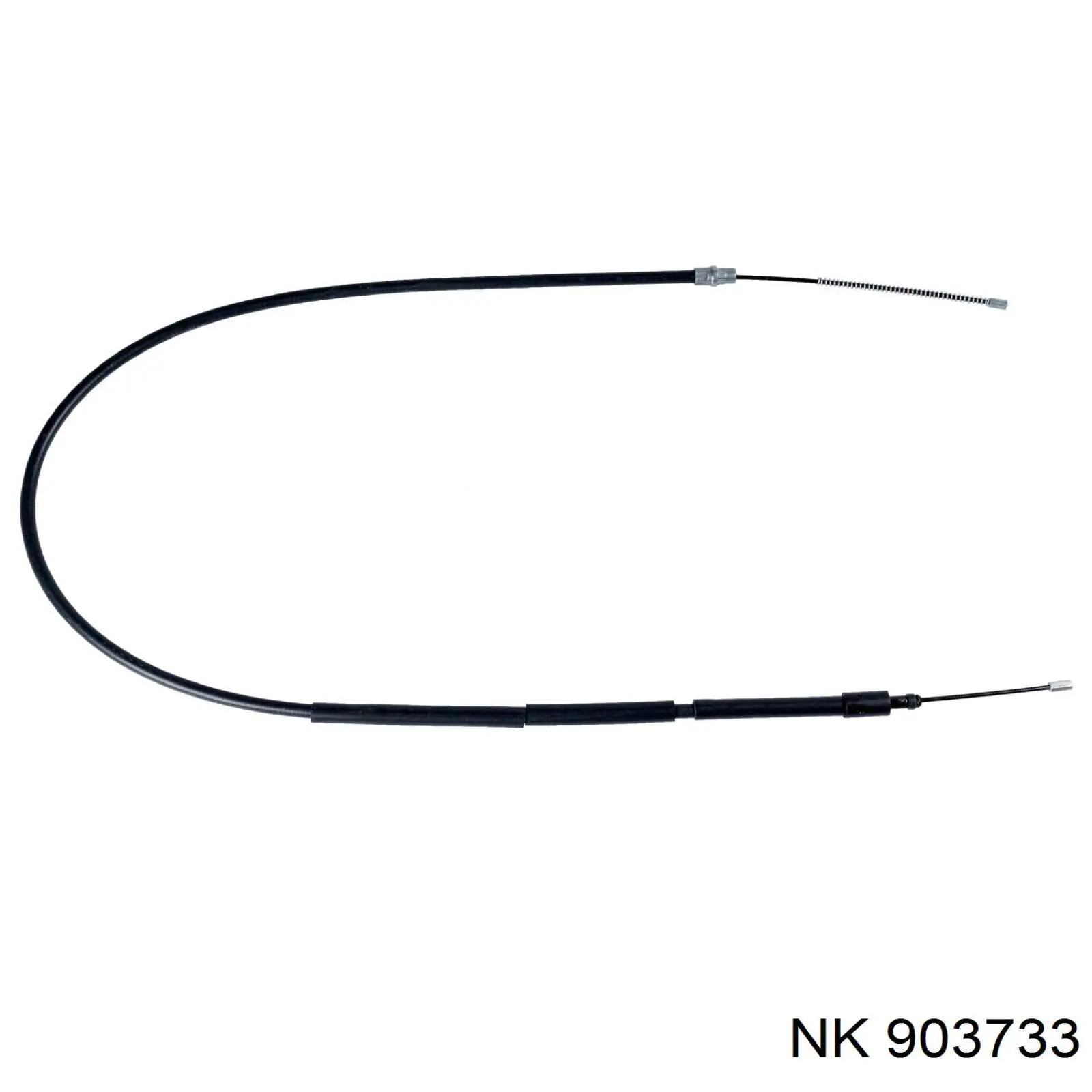 905067 SPJ cable de freno de mano trasero derecho