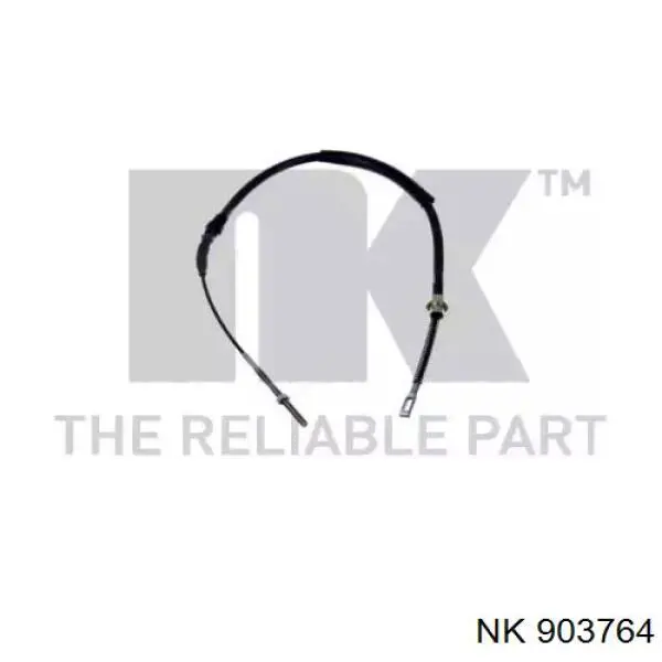 903764 NK cable de freno de mano trasero izquierdo