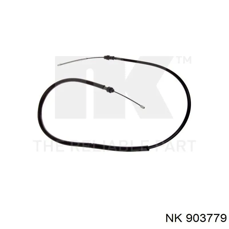 2001060 Beca Cables Cable de freno de mano trasero derecho/izquierdo