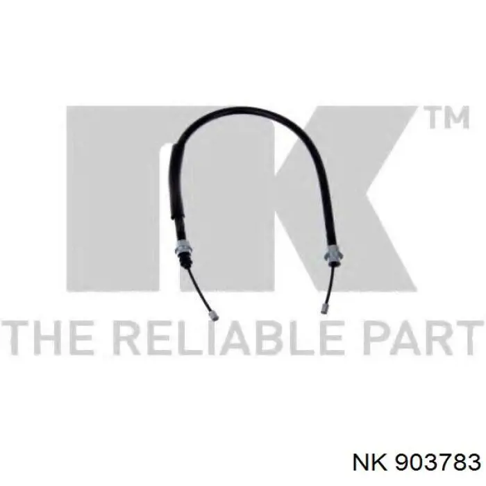 903783 NK cable de freno de mano trasero izquierdo