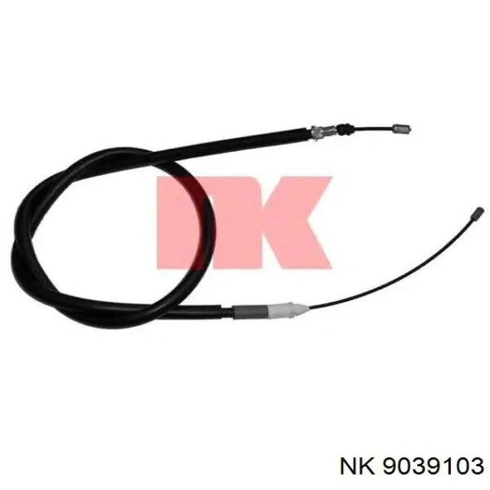 9039103 NK cable de freno de mano trasero derecho