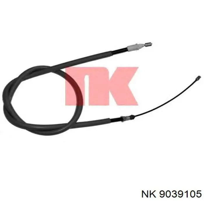 9039105 NK cable de freno de mano trasero derecho