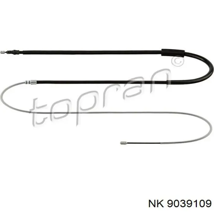 Cable de freno de mano trasero derecho/izquierdo 9039109 NK