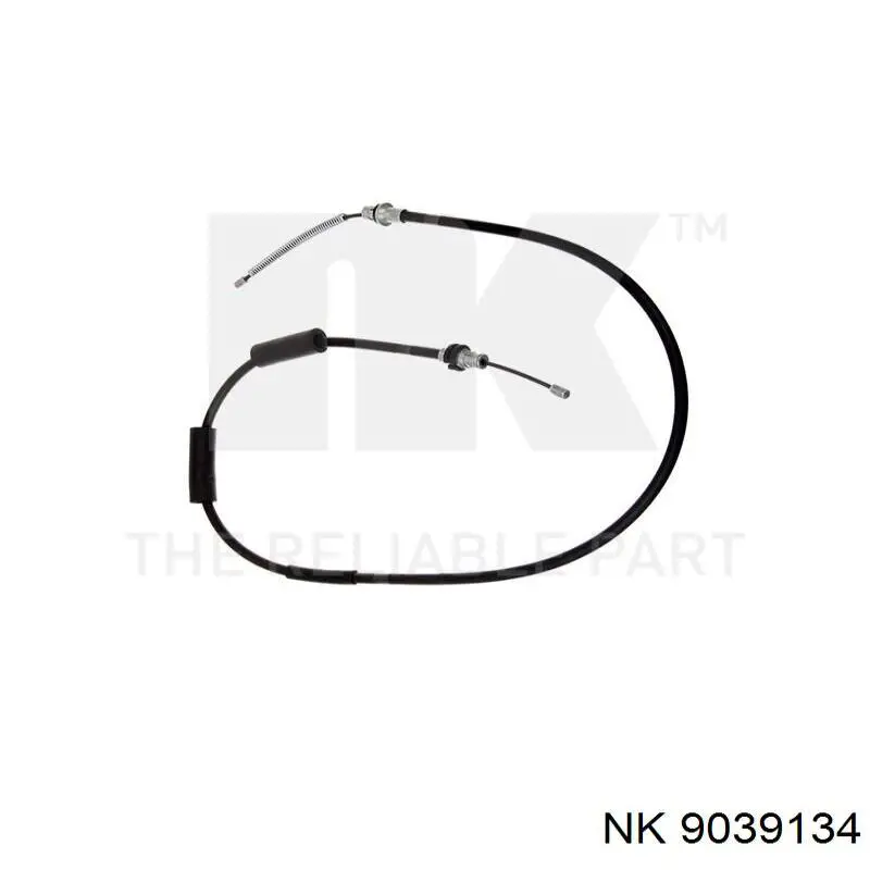 Cable de freno de mano trasero derecho 83123 Metalcaucho