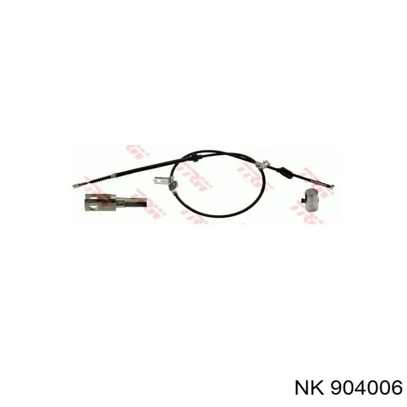 904006 NK cable de freno de mano trasero derecho