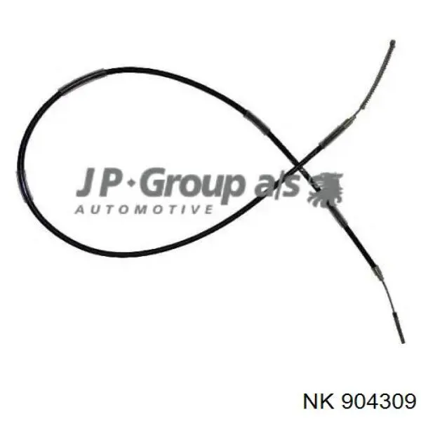 904309 NK cable de freno de mano trasero derecho/izquierdo