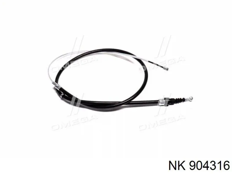 2001629 Beca Cables Cable de freno de mano trasero derecho/izquierdo