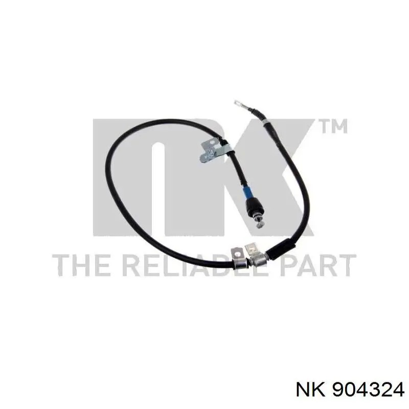 904324 NK cable de freno de mano trasero derecho/izquierdo