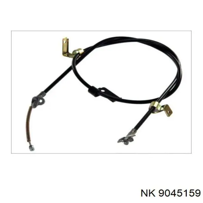 9045159 NK cable de freno de mano trasero derecho