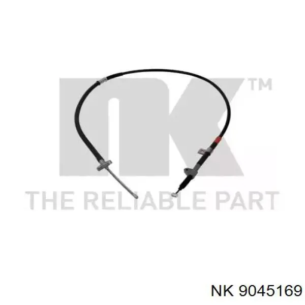 9045169 NK cable de freno de mano trasero izquierdo