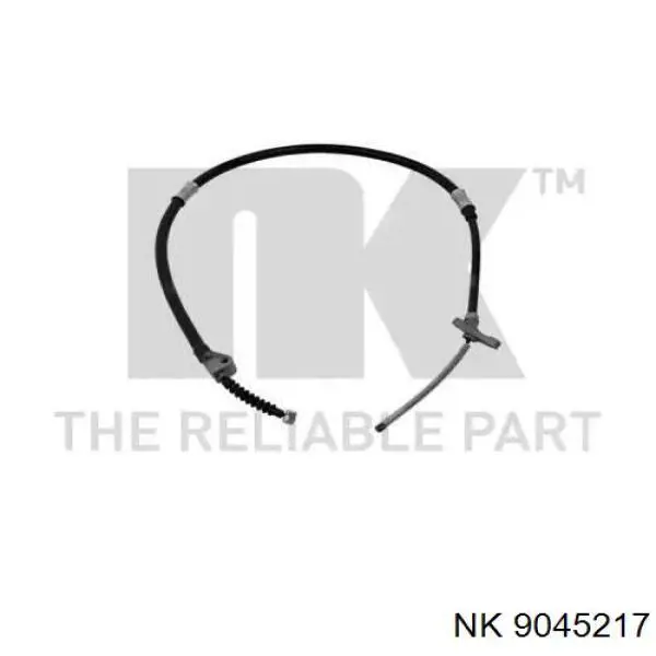 9045217 NK cable de freno de mano trasero izquierdo