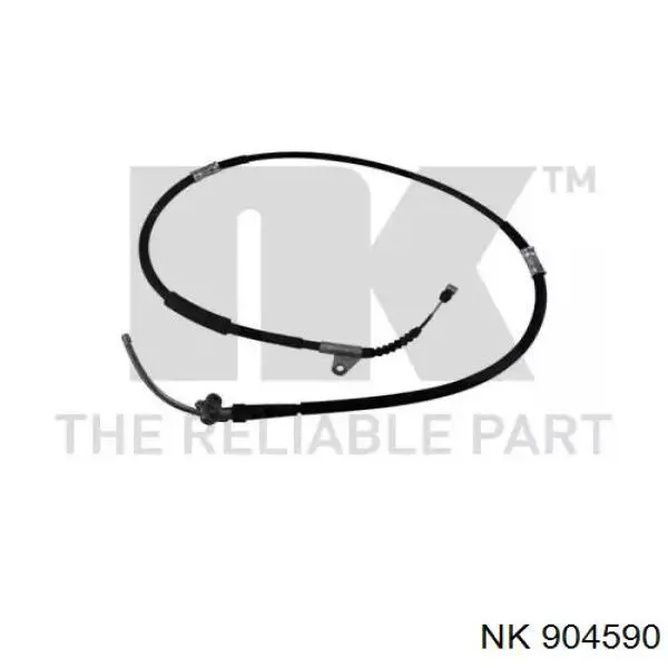 904590 NK cable de freno de mano trasero derecho