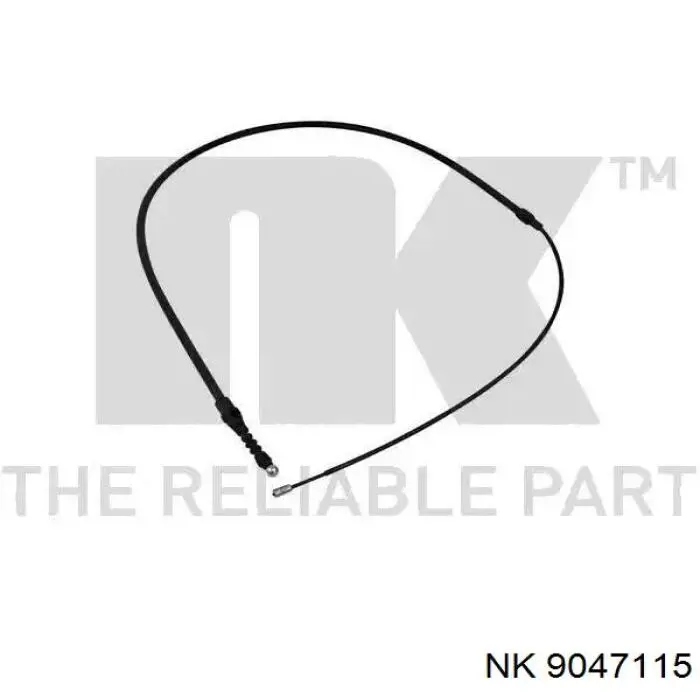 9047115 NK cable de freno de mano trasero derecho/izquierdo