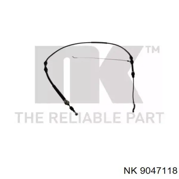9047118 NK cable de freno de mano trasero derecho/izquierdo