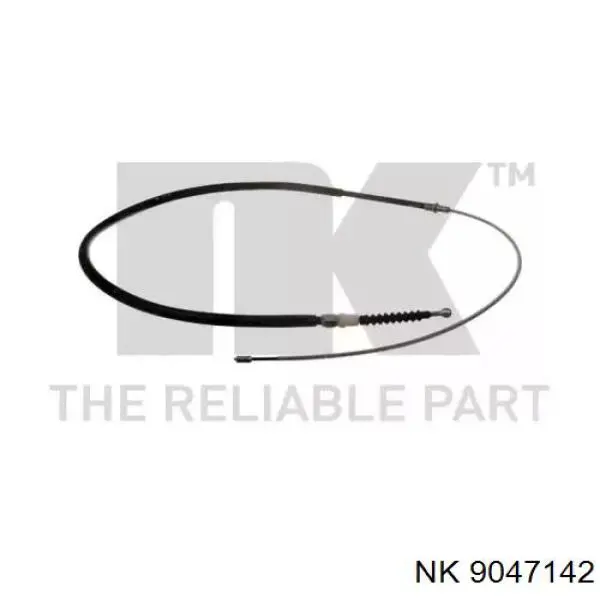 9047142 NK cable de freno de mano trasero derecho/izquierdo