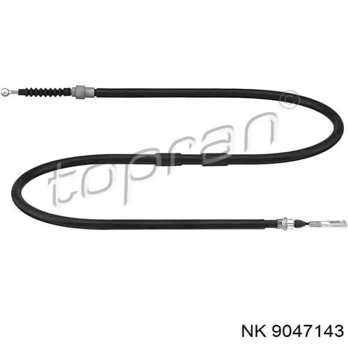 9047143 NK cable de freno de mano trasero derecho/izquierdo