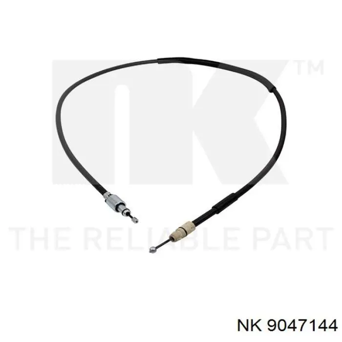 9047144 NK cable de freno de mano trasero derecho/izquierdo