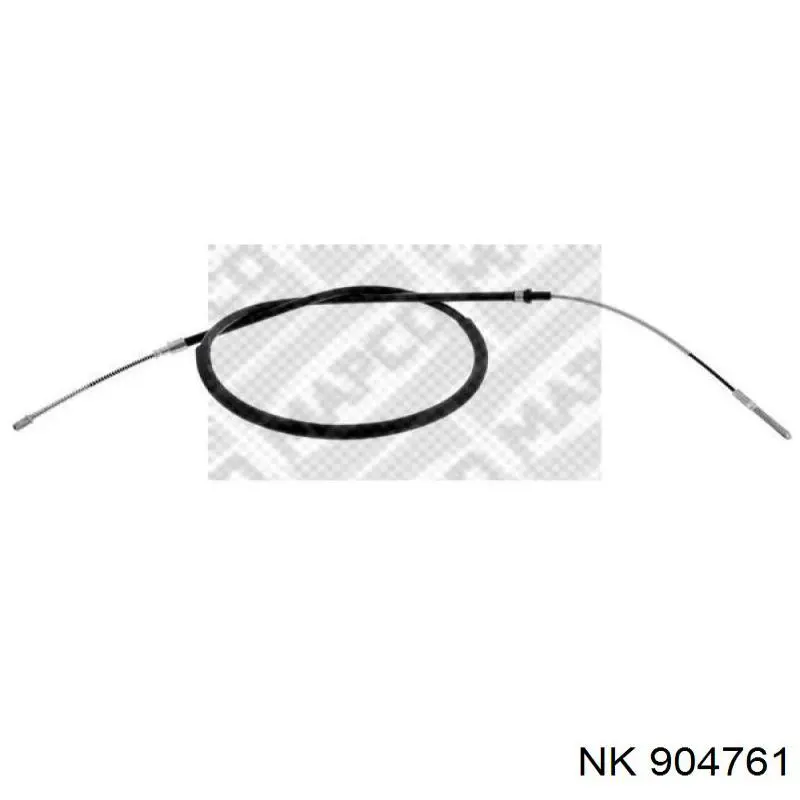 Cable de freno de mano trasero derecho/izquierdo 904761 NK