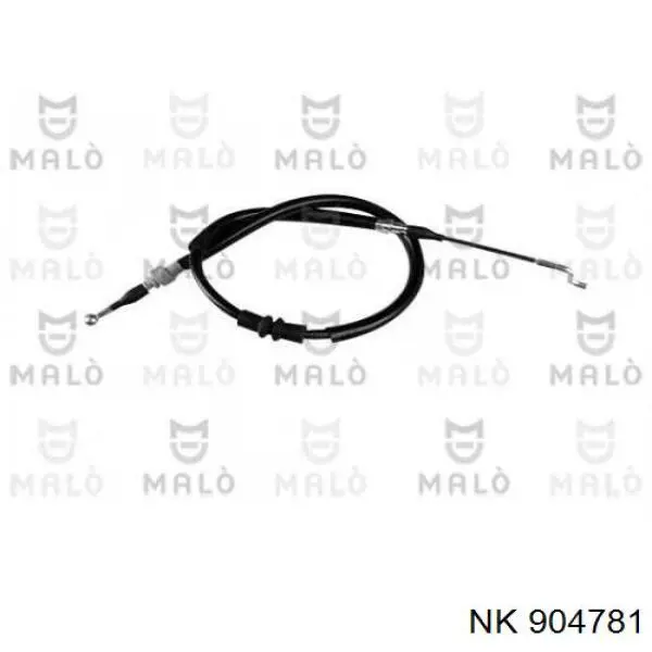 904781 NK cable de freno de mano trasero derecho/izquierdo