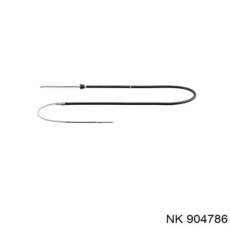 Cable de freno de mano trasero derecho/izquierdo 6N0609721G VAG