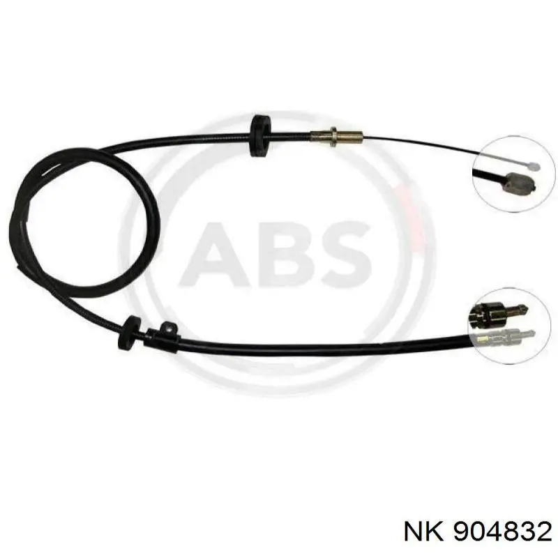 904832 NK cable de freno de mano trasero derecho/izquierdo