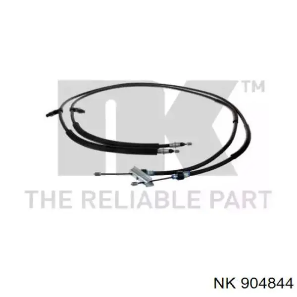 904844 NK cable de freno de mano trasero derecho/izquierdo