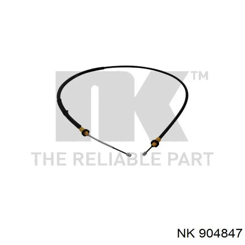 904847 NK cable de freno de mano delantero