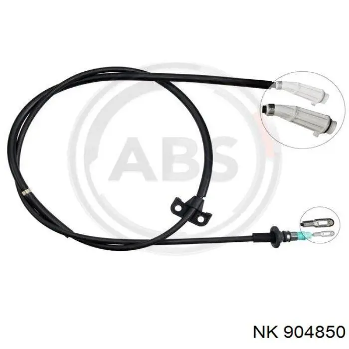 904850 NK cable de freno de mano trasero izquierdo