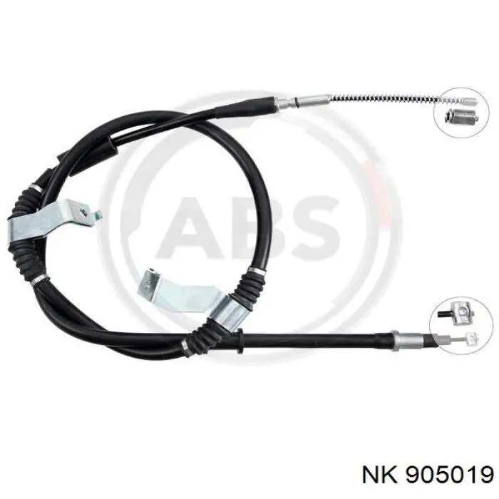 905019 NK cable de freno de mano trasero izquierdo