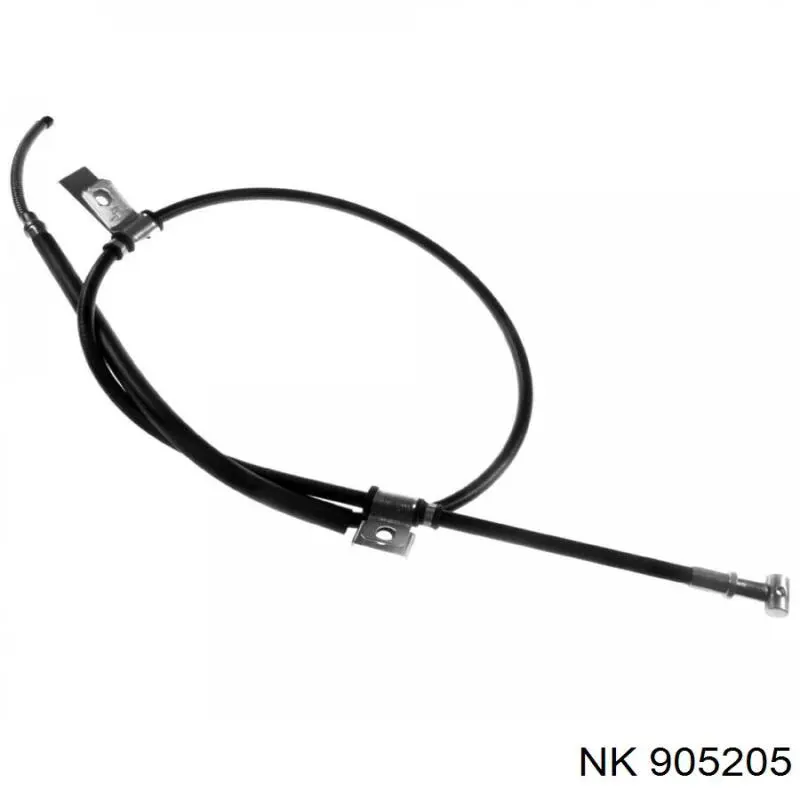1601007 Beca Cables Cable de freno de mano trasero derecho