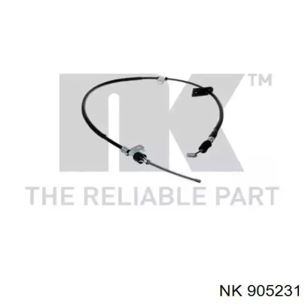 905231 NK cable de freno de mano trasero izquierdo