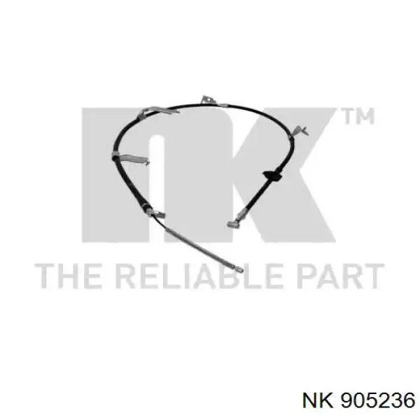 905236 NK cable de freno de mano trasero derecho