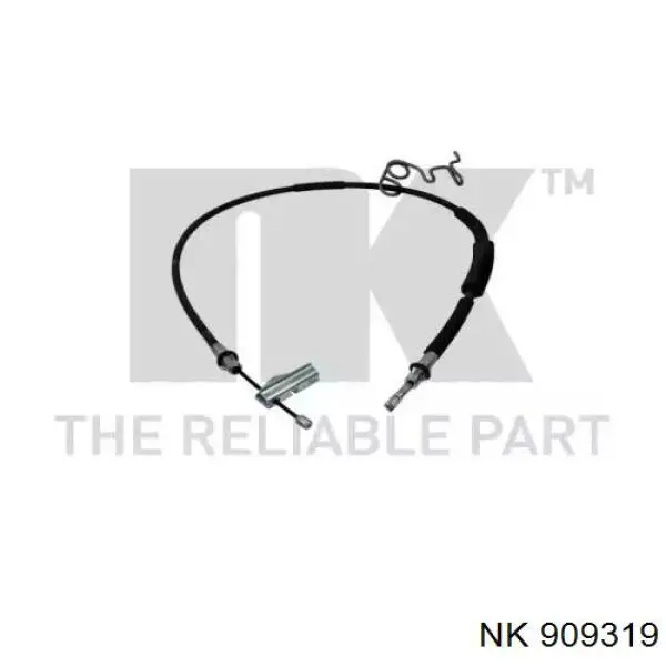 909319 NK cable de freno de mano trasero izquierdo