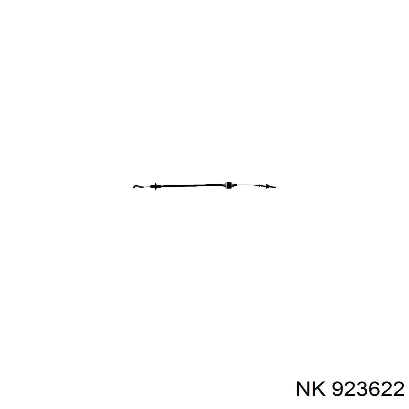 923622 NK cable de embrague