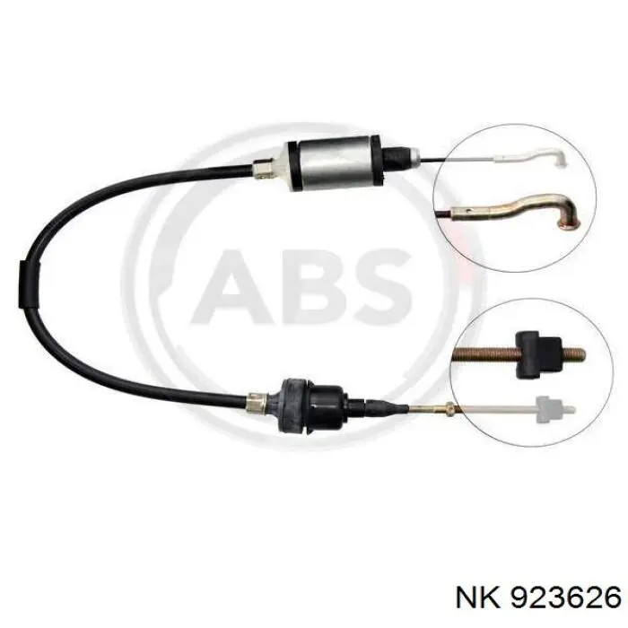 923626 NK cable de embrague