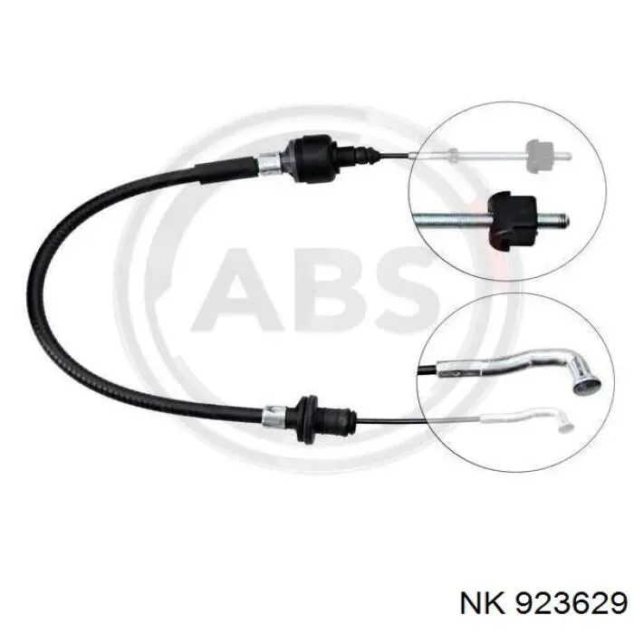 Cable de embrague 401010 Beca Cables