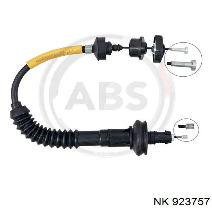 923757 NK cable de embrague