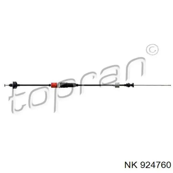 Cable de embrague 801019 Beca Cables