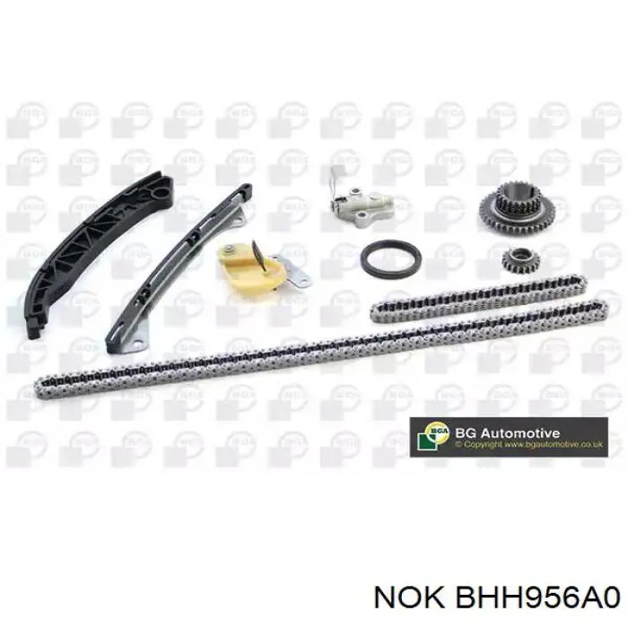 Retén de cigüeñal frontal BHH956A0 NOK