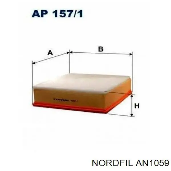 AN1059 Nordfil filtro de aire